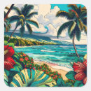 Search for hawaiian island stickers Palm trees