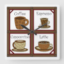 Recherche de café express horloges Cappuccino