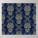 Search for skull pattern posters Background