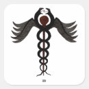 Search for medical staff stickers Caduceus