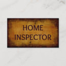 Search for home inspection business cards Professional