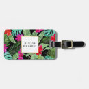 Search for designer luggage tags Tropical