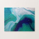 Search for abstract art puzzles Blue
