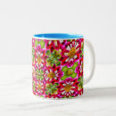 Recherche de motif coloré tasses Unique