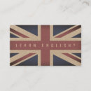 Search for british flag business cards English