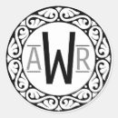 Search for initial b stickers Black and white