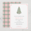 Search for plaid border invitations Watercolor
