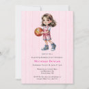 Search for girls basketball party invitations For kids