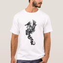 Search for black and white dragon tshirts Chinese
