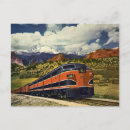 Search for vintage railroad postcards Americana