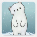 Search for polar bear illustration stickers Snow