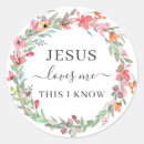 Search for jesus loves me stickers Faith