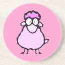 Search for sheep cartoon coasters Farm animals