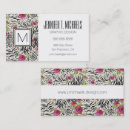 Search for exotic animal business cards Tropics