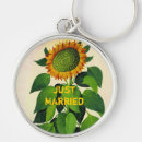 Search for vintage sunflower keychains Country