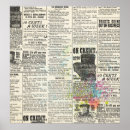 Recherche de journaux vintages posters Motif