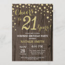 Search for golden 21st birthday invitations Twenty first birthday