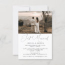 Recherche de eloped mariage invitations Juste marié
