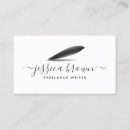 Search for author business cards Calligraphy