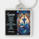 Search for gemini birthday keychains Stars