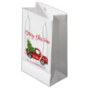 Search for christmas truck gift bags Merry