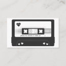Search for music place cards Retro