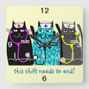 Recherche de chat lunatique horloges Pour tous