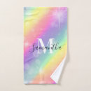 Search for cute bath towels Rainbow