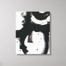 Search for gesturing canvas prints Black and white