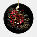 Recherche de fleurs décoratives ornements Noël