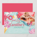 Search for girls pool party invitations Modern