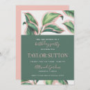 Recherche de pink and green invitations Pour elle