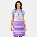 Search for purple baking aprons Stripes