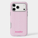 Recherche de rayé rose iphone coques Ajoutez votre nom