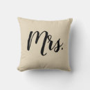 Search for his and hers pillows Mr and mrs