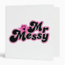 Search for messy binders Mister men