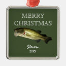 Search for bass fishing ornaments Fisherman