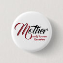 Search for mothers day buttons Typography