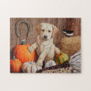 Recherche de labrador puzzles Automne