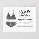 Search for black lingerie postcards Bridal shower