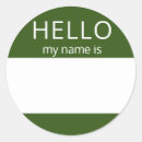 Search for name badge stickers Colourful