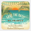Search for sunset beach wedding stickers Sand
