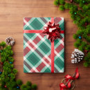 Recherche de rouge et vert papier cadeau Traditionel