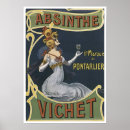Search for absinthe advertisement art Vintage