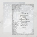 Search for winter sweet 16 invitations Snowflakes