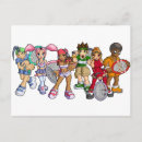 Search for cute characters postcards Manga