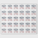 Search for united states of america wrapping paper 1776 2026