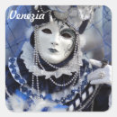 Recherche de masques vénitiens autocollants Italie