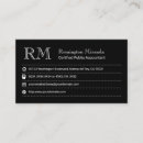 Search for bookkeeping services business cards Simple