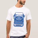 Recherche de machine à écrire rétro tshirts Écrivain